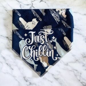 DOG Bandana - Just Chillin’ - Size L Large